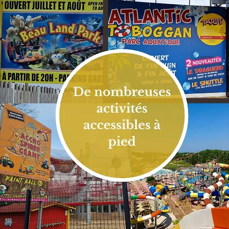 Appartamento Cap Océan, Parking Privé, Plage&commerces à Pied Saint-Hilaire-de-Riez